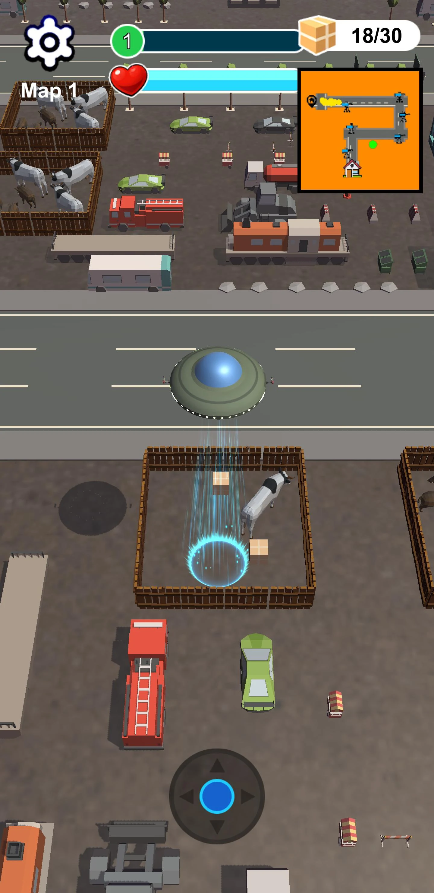 Ufo vs Zombie screenshot